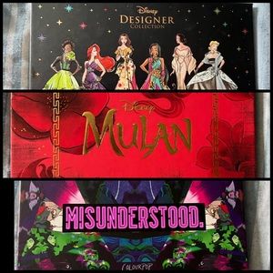 Set of 3 Disney Colour Pop Eye Shadow Pallets